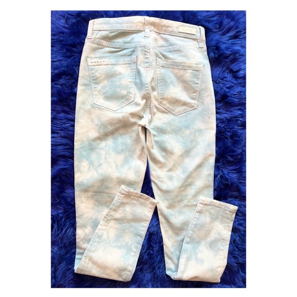 New! BLANK NYC The Bond Skinny High Rise Jeans in Indigo Tie-Dye - Picture 5 of 9